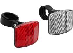 HBS Reflector Set Front/Rear - Red/White