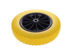 HBS Wheelbarrow Wheel 4.00 x 8.00\" 15\" - Yellow/Black