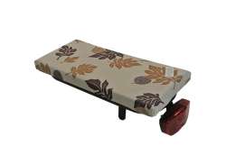 Hooodie Luggage Carrier Cushion Cushie - Autumn Leaves Brown
