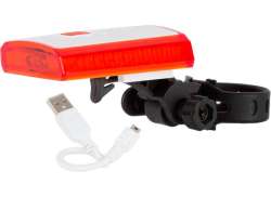 IKZI Rear Light Goodnight Aside USB-Rechargeable - Red/White