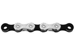 KMC X10 Bicycle Chain 11/128\" 10S 122 Links - Silver/Black