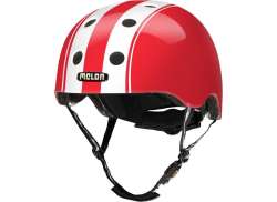 Melon Helmet Double White/Red - 2XS/S 46-52 cm