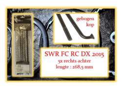 Miche Spoke Set RR For. SWR FC RC DX 2015 - Black (5)