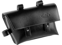 Monte Grappa Frame Bag Leather - Black