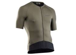 Northwave Essence Cycling Jersey Ss Forest Green