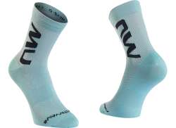 Northwave Extreme Air Cycling Socks Mid Surf Blue - M 40-43