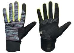 Northwave Fast Gel Gloves Anthracite/Yellow Fluor.