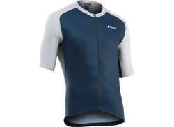 Northwave Force 2 Cycling Jersey Ss Blue - 2XL