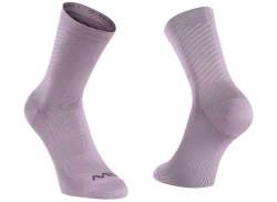 Northwave Switch Cycling Socks Lilac Pink - L