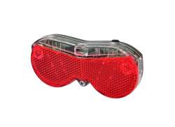 OXC Bright Spot Rear Light LED Batteries 50mm - Red