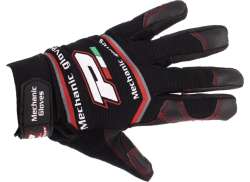 Pro-Grip Mechanic Glove Black/Red