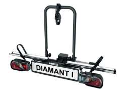 Pro User Diamond 1 Bicycle Carrier 1-Bicycle - Silver