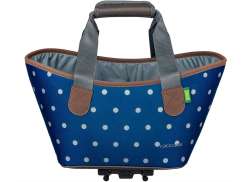 Racktime Agnetha Shopper Bag 15L Snap-It - Blue/Brown