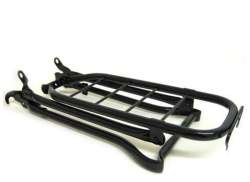 Rear Luggage Carrier with Kickstand 24 Inch Black