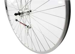 Rear Wheel 28 x 1 Freewheel Quick Release Skewer Inox Spokes