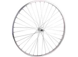 Rear Wheel Paralex 28 x 1 3/8 Freewheel Aluminum - Silver
