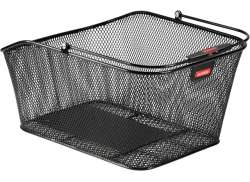 Rixen &amp; Kaul City II Bicycle Basket For Rear 20L Racktime Bl