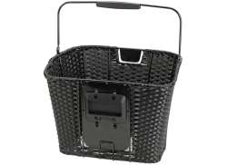 Rixen & Kaul Klick-Fix Basket Structura with Handle Black