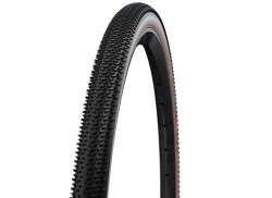 Schwalbe G-One R Tire 28 x 1.50\" Foldable TL-E - Black/Brown