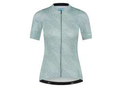 Shimano Colore Cycling Jersey Ss Women Blue/Gray - S