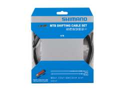 Shimano MTB Polymeer Gear Cable Set - Black