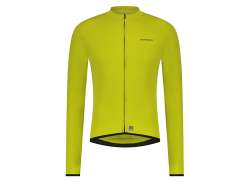 Shimano Vertex Thermal Cycling Jersey Men Lime Green - L