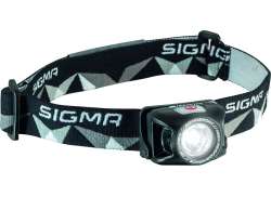 Sigma Headlight II Helmet Lamp LED Battery - Black/Gray