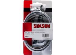 Simson Gear Cable Nexus Stainless Steel Silver