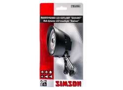 Simson Radiant Headlight LED Naayfynamo - Black
