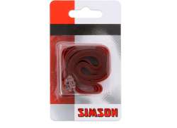 Simson Rim Tape Extra Strong 15mm PVC - Red