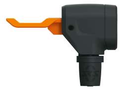 SKS Multivalve Pump Head - Black/Orange
