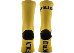 Sockeloen Unfollow Colored Black/Yellow - One Size 39-46