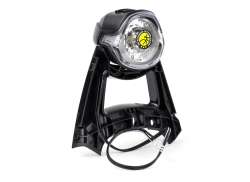 Spanninga BFT Headlight LED E-Bike 6V - Black/Silver