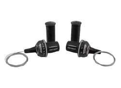 Sram 3.0 Gripshift 3X7 Shifter Set Incl Grip And Cables