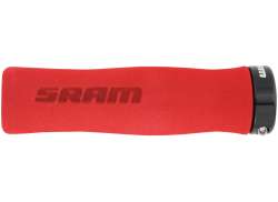 Sram Grips 129mm Red Profile Foam Lock Clamp with Caps