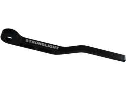 Stronglight Chain Catcher Braze-On for Double - Black