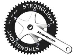 Stronglight Crankset Track2000 50T 170mm Cotterless Silver