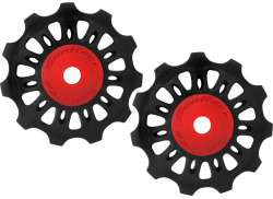 SunRace SP856HP Pulley Wheels 11S 2 Pieces - Black