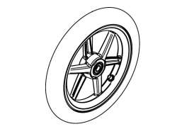 Thule 192426 12\" Front Wheel For Urban Glide/ Urban Glide 2