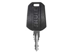 Thule N001 Plastic Key Spare Key - Silver/Black