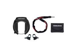 Trelock RS 453 Frame Lock + Plug-In Chain ZR 355 - Black
