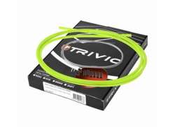 Trivio Cable Kit Complete RVS for Derailleur - Green