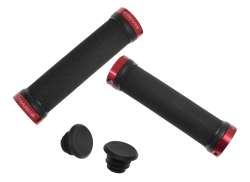 Trivio Grips Diamond Grip with Lock Clamp - Black/Red