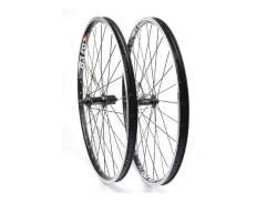 Velox Wheel Set 26 x 1.75\" Shimano 8/9S QR - Black/Silver