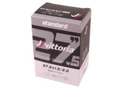 Vittoria Standard Inner Tube 27.5x1.50-2.0 Pv 48mm - Black