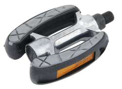 Wellgo LU-T4 Pedals 1/2\" Anti-Slip Aluminum - Black/Gray
