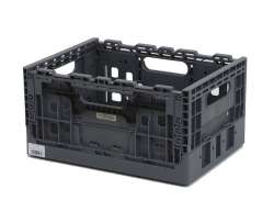 Wicked Smart Crate Bicycle Crate 16L - Dark Gray/Black