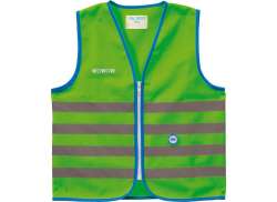 WOWOW Fun Jacket Reflective Children´s vest Green - L