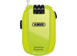 Abus Combiflex Breakcode Combination Lock 85cm - Neon Yellow