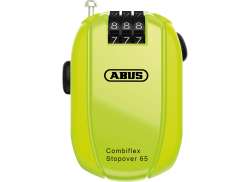 Abus Combiflex StopOver Combination Lock 65cm - Neon Yellow